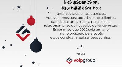 VoIP Group: Feliz Natal e excelente 2022!