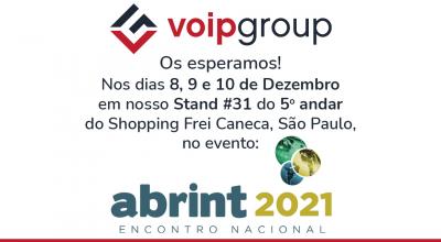 Abrint 2021, Os esperamos no Stand #31, 5º Andar, Shopping Frei Caneca, São Paulo
